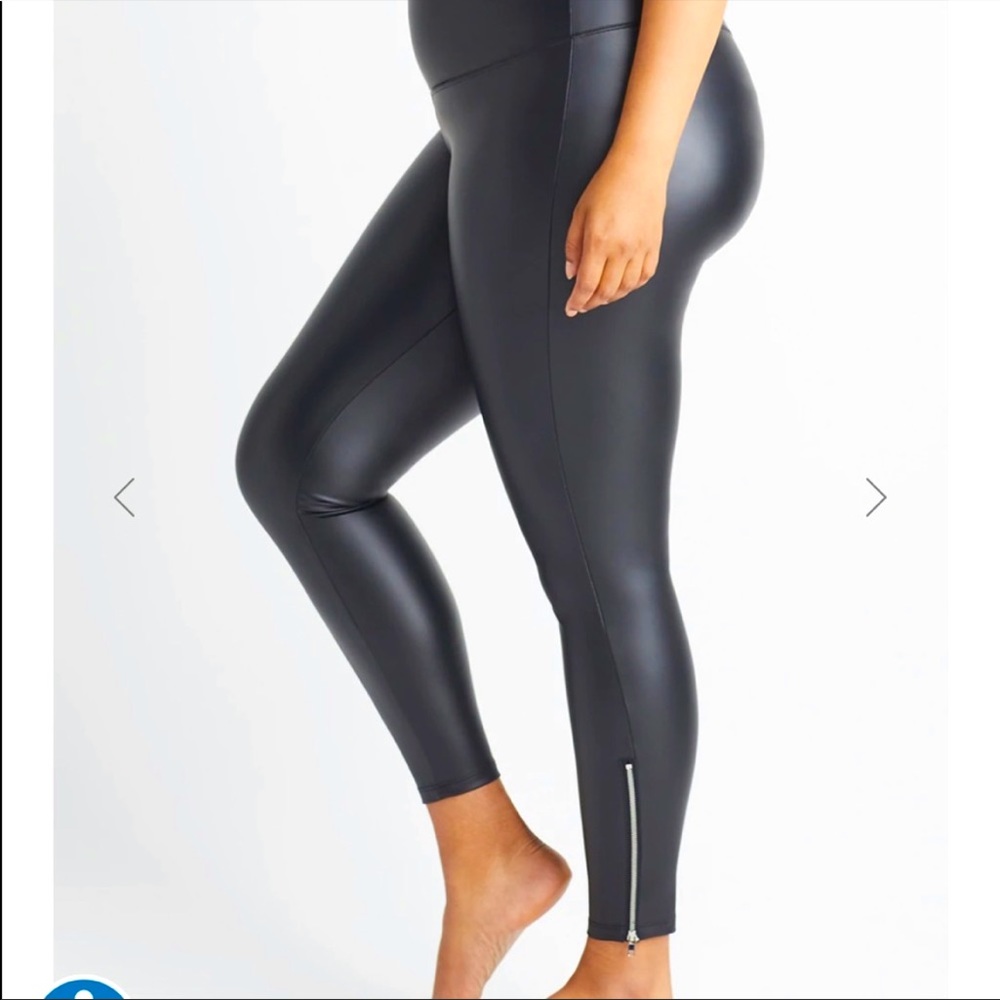 NEW Yummie Faux Leather Leggings